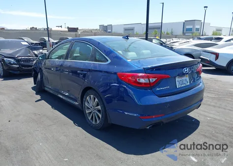 2017 Hyundai Sonata Sport из США, поврежденный, VIN 5NPE34AF7HH481502